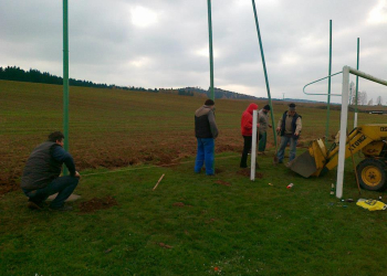 Betonáž sloupů - 3