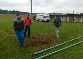 Betonáž sloupů - 1