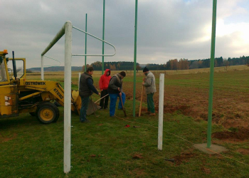 Betonáž sloupů - 4